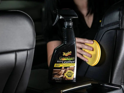 Solutie Curatare si Intretinere Piele Meguiar's Gold Class Rich Leather, 450ml