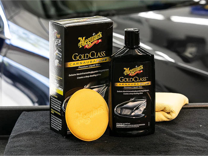 Ceara auto lichida Meguiar's Gold Class Carnauba Plus Premium Liquid Wax, 473ml