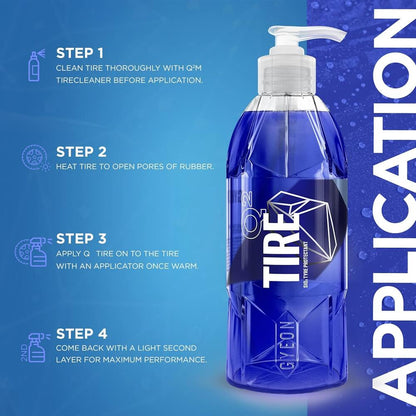Dressing anvelope Gyeon Q² Tire, 500ml