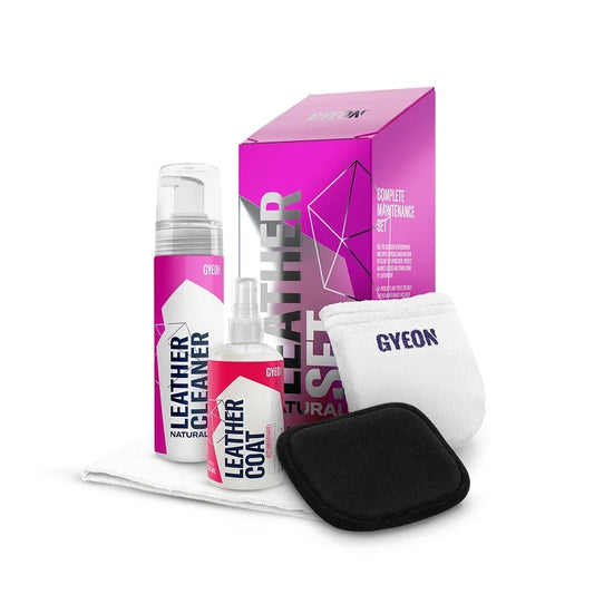 Kit intretinere piele Gyeon Q²M Leather Set Strong