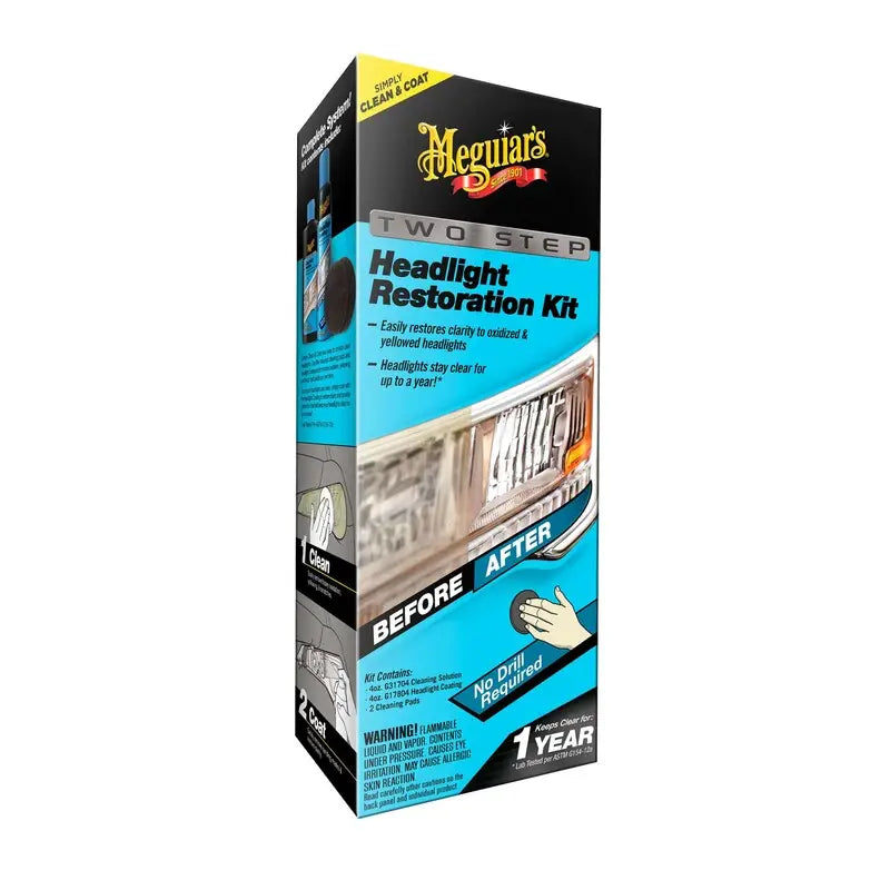 Kit Restaurare Faruri Meguiar's Two Step Headlight Restoration Kit