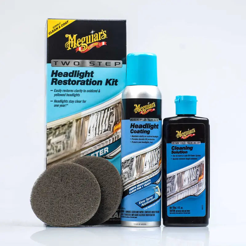 Kit Restaurare Faruri Meguiar's Two Step Headlight Restoration Kit