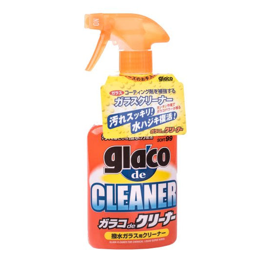 Solutie curatare parbriz cu efect hidrofob SOFT99 Glaco de Cleaner, 400ml
