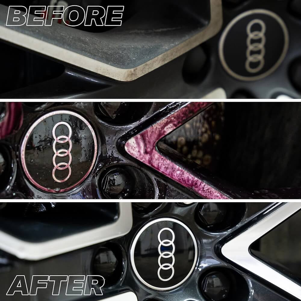 Solutie curatare jante reactiva Gyeon Q²M Iron Wheel Cleaner