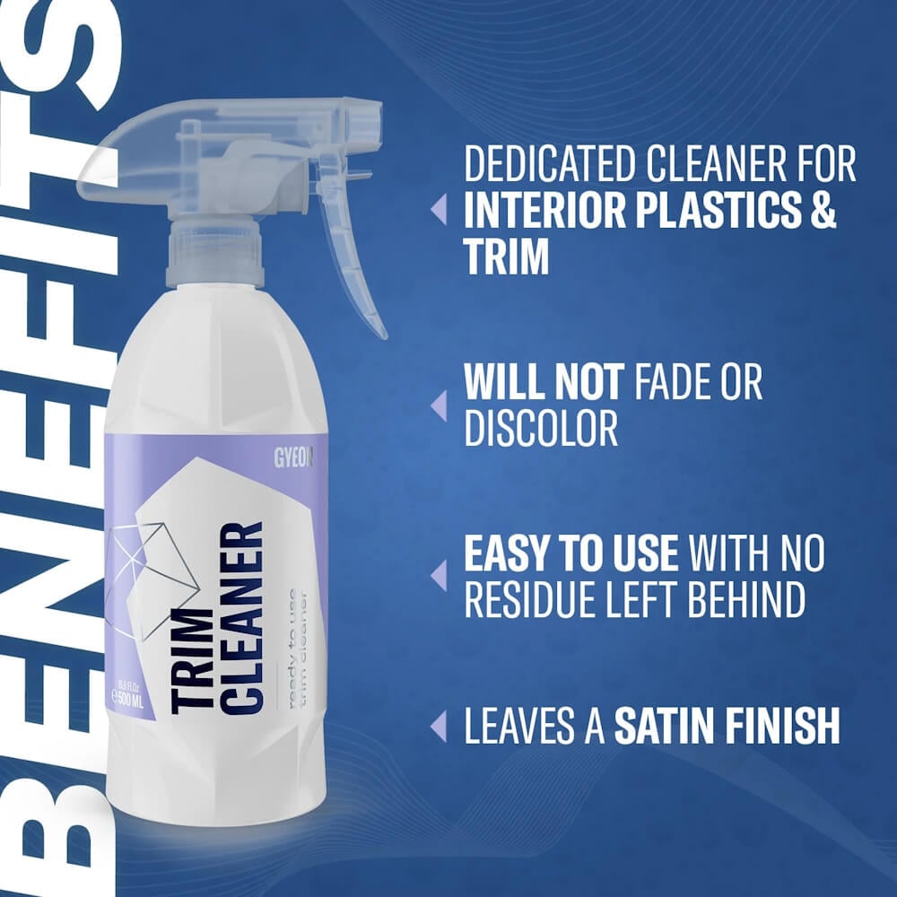 Solutie curatare ornamente plastic Gyeon Q²M TrimCleaner, 500ml