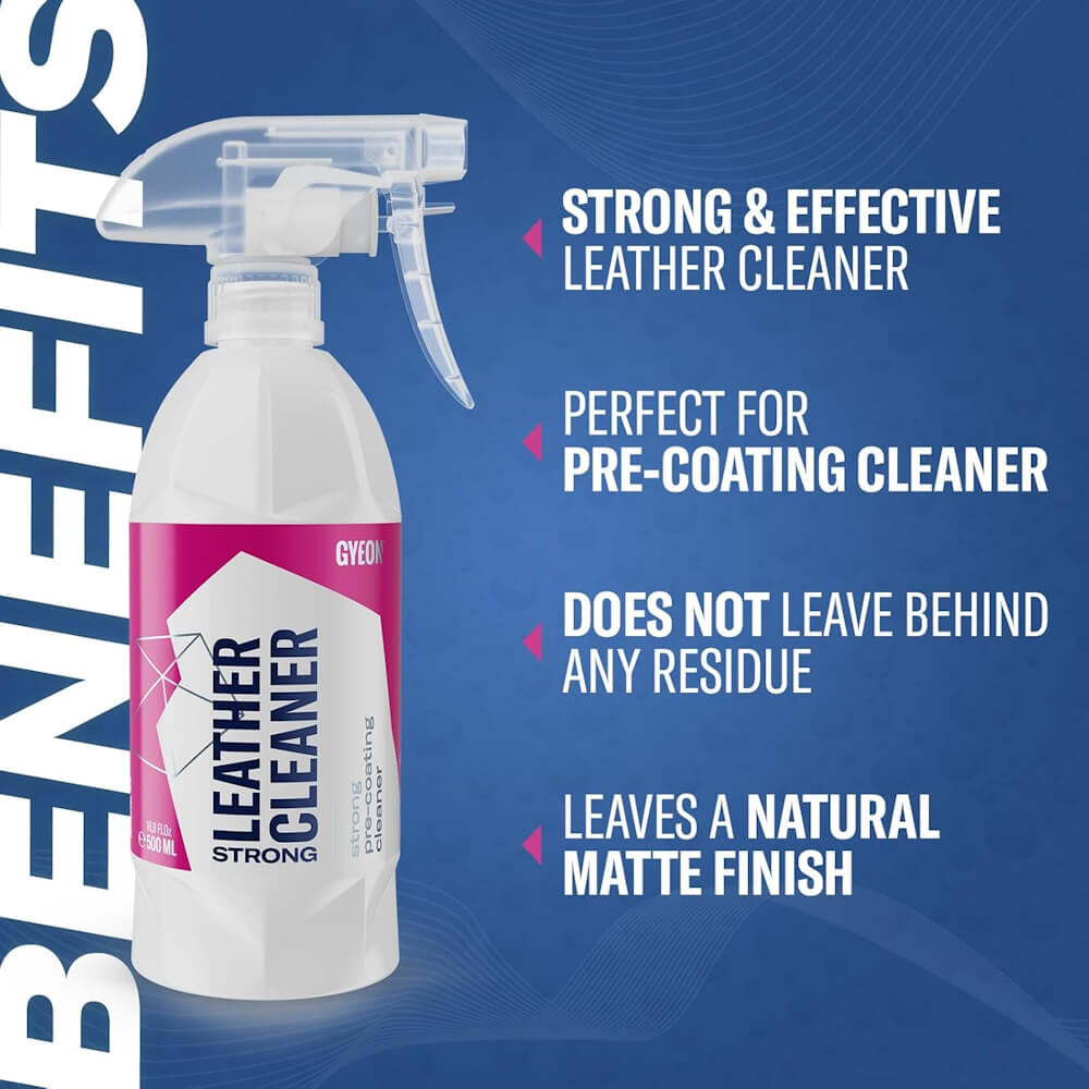 Solutie curatare piele Gyeon Q²M LeatherCleaner Strong