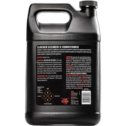 Solutie Curatare si Intretinere Piele Meguiar's Leather Cleaner and Conditioner, 3.78L