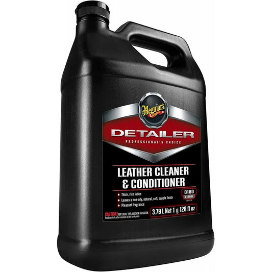 Solutie Curatare si Intretinere Piele Meguiar's Leather Cleaner and Conditioner, 3.78L