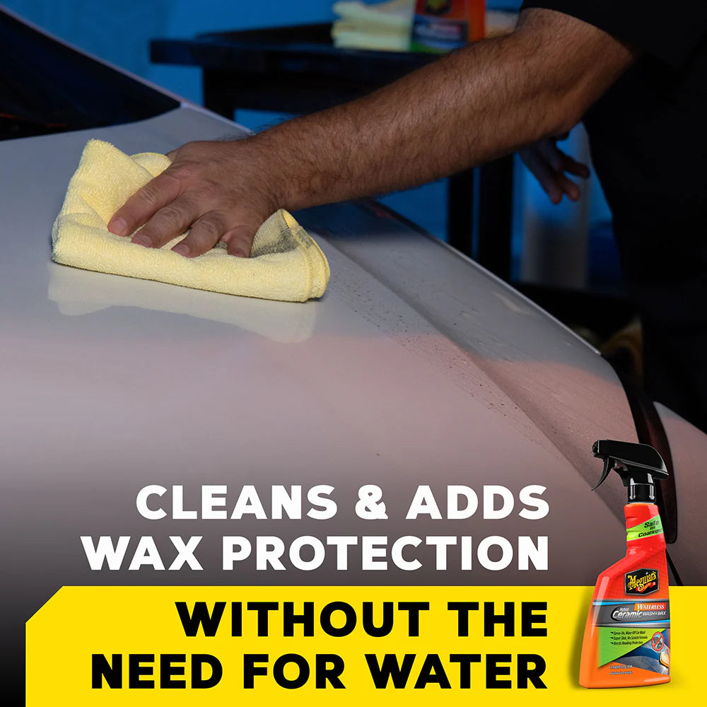 Solutie Curatare si Ceruire fara Apa Meguiar's Hybrid Ceramic Waterless Wash and Wax, 768ml
